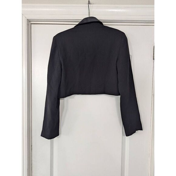Joseph Ribkoff Shrug Jacket women's 6 black embroidery wedding guest festive - Picture 4 of 4